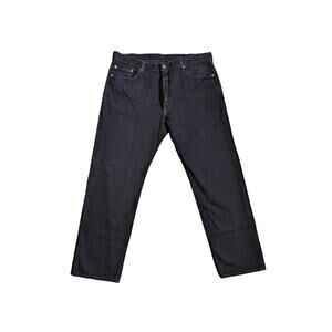 Vintage Y2K Levi 501 Jeans Black Faded Colombia Button Fly Mens 40 Pant Denim